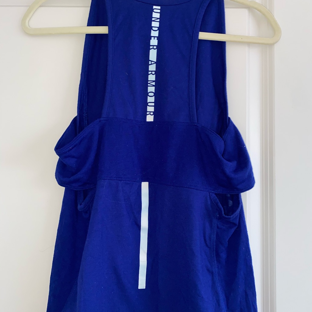 Under-Armor Royal Blue, Women Workout Tank ,